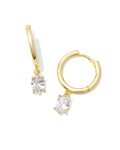 Kendra Scott CAILIN SINGLE STONE HUGGIE EARRINGS