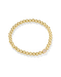 Kendra Scott Mini Elaina Gold Stretch Bracelet in Iridescent Drusy