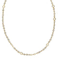 Kendra Scott Mini Elisa and Abbie Gold Convertible Strand Necklace in White Mix