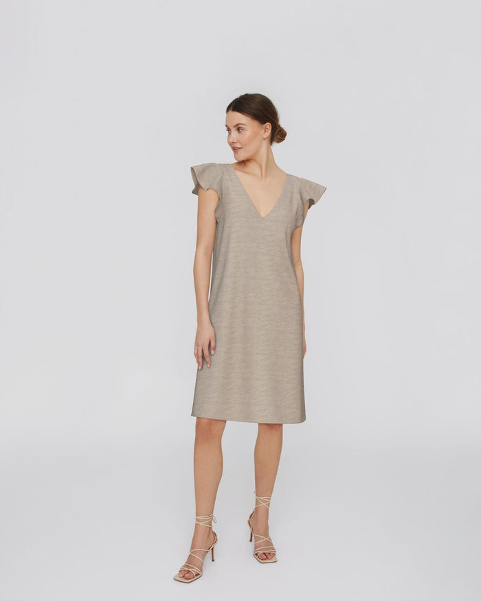 Kevina Dress (Doeskin)