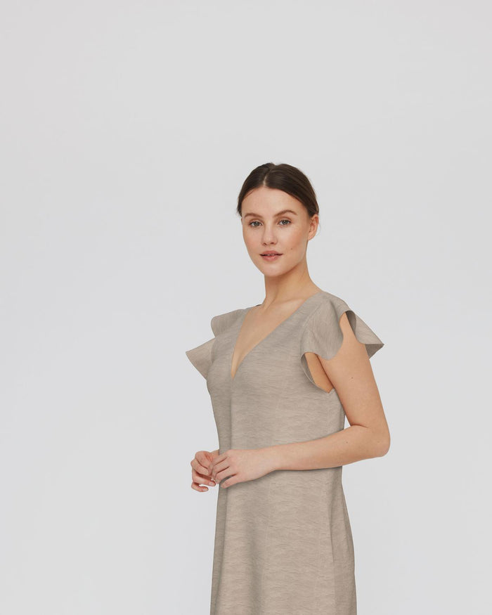 Kevina Dress (Doeskin)