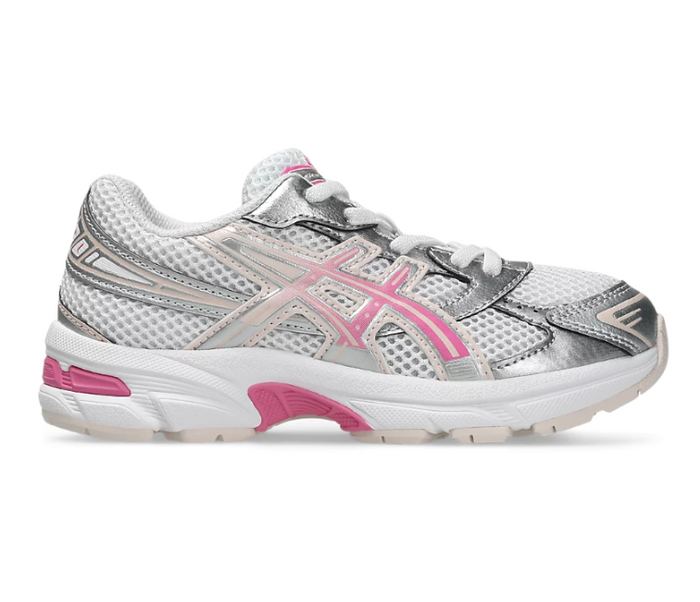 Kids Asics Gel-1130 PS (White/Dragonfruit)