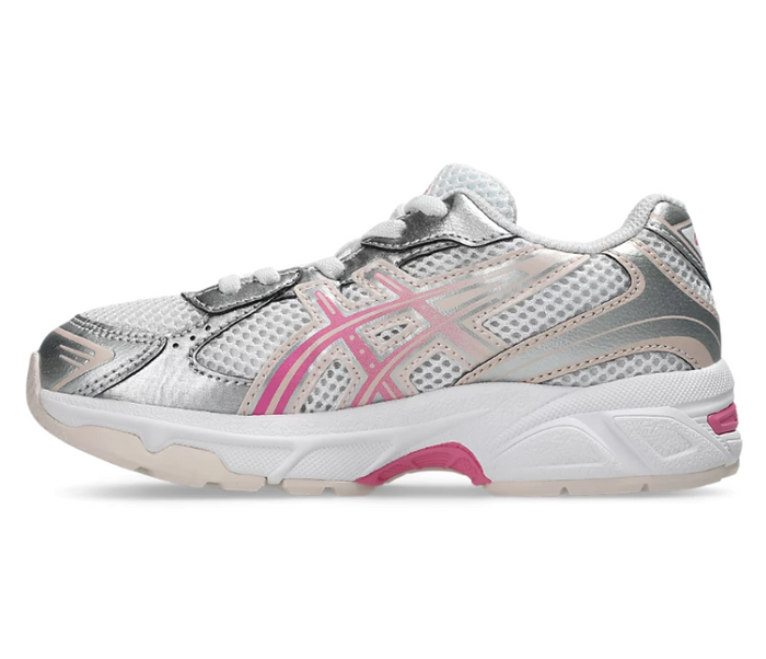 Kids Asics Gel-1130 PS (White/Dragonfruit)