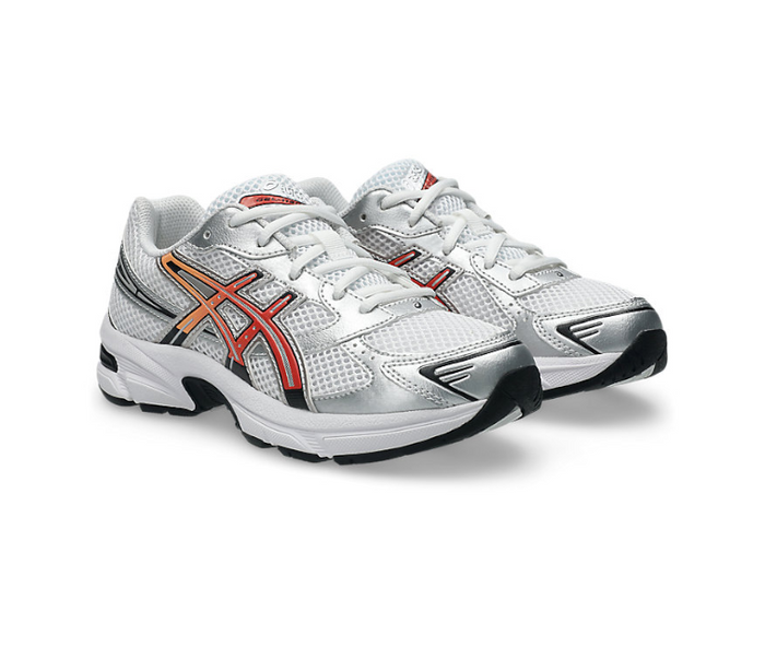Kids Asics Gel-1130 PS (White/Red Snapper)