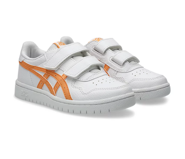 Kids Asics Japan S PS (White/Faded Orange)