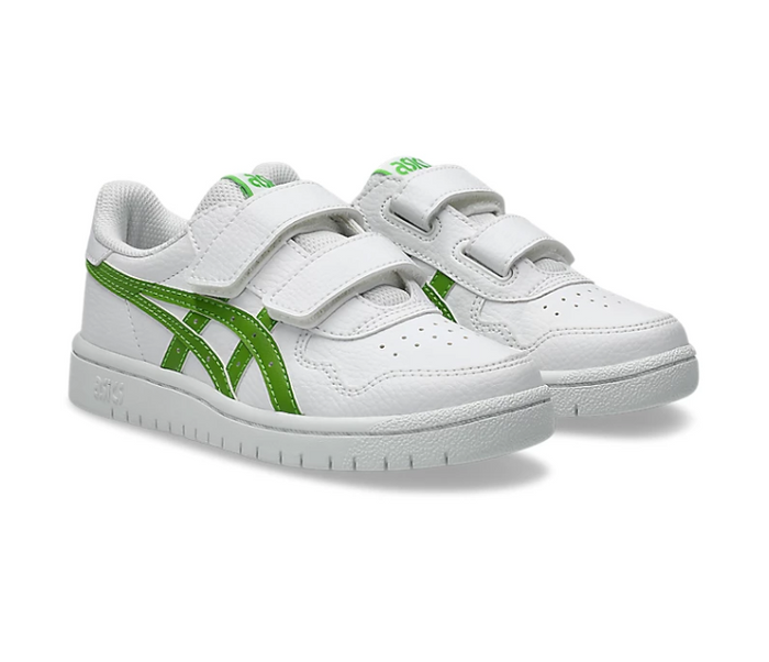 Kids Asics Japan S PS (White/Piquant Green)
