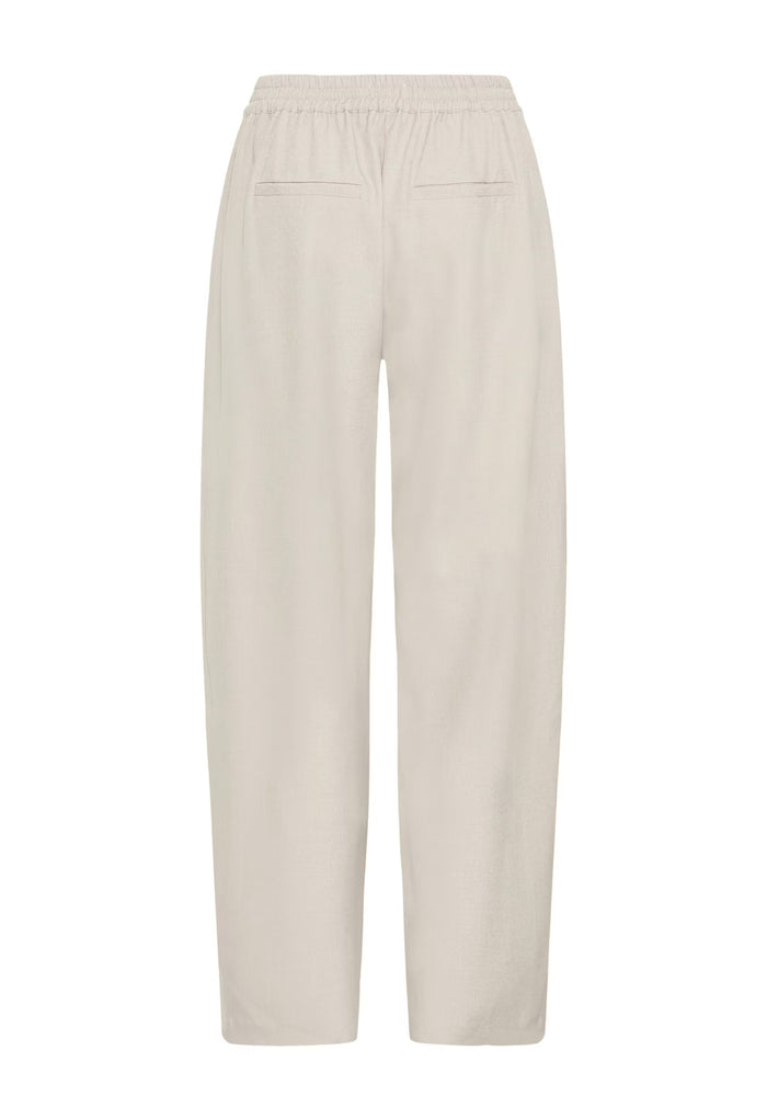 Kim Barrell Leg Trousers (Dove Melgane)