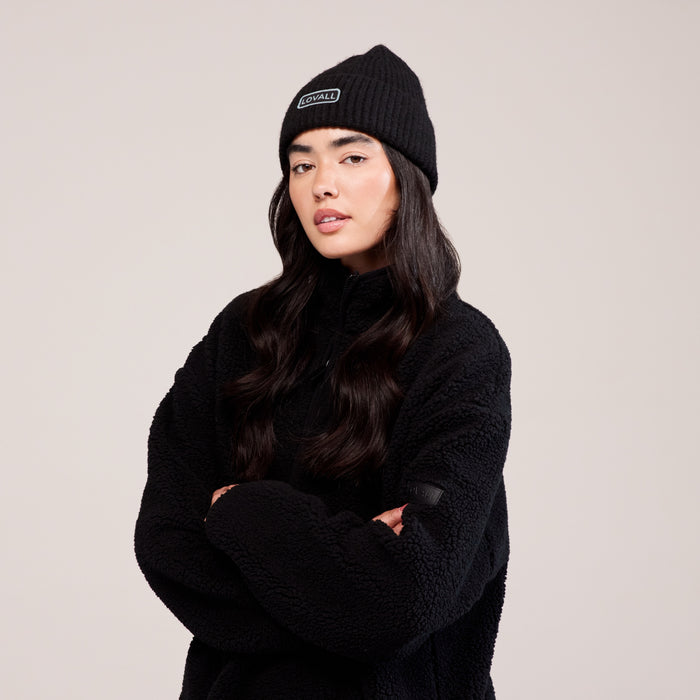 Knitted Hat - Black