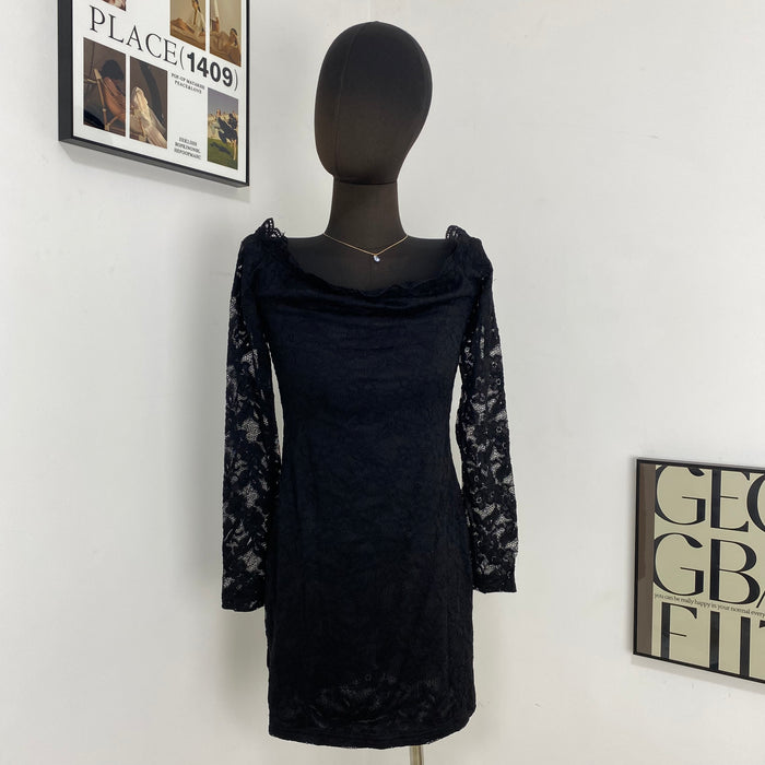 Lace Off-Shoulder Dress