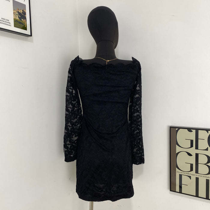 Lace Off-Shoulder Dress