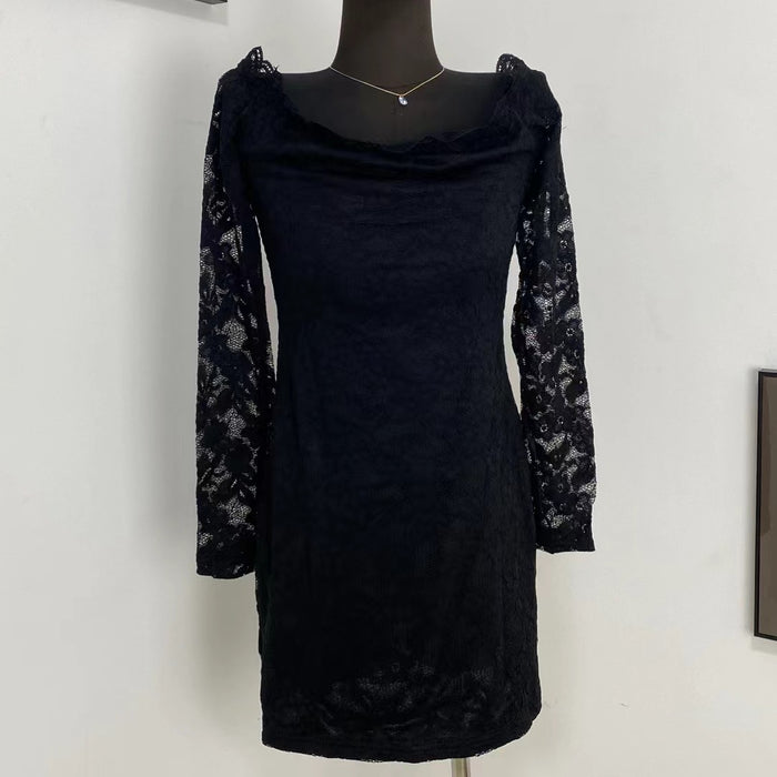 Lace Off-Shoulder Dress