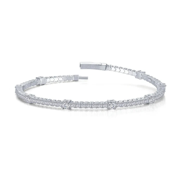 Lafonn 3.25 CTW Station Flexible Tennis Bracelet