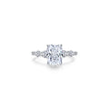 Lafonn 4.81 CTW Cushion-Cut Solitaire Ring