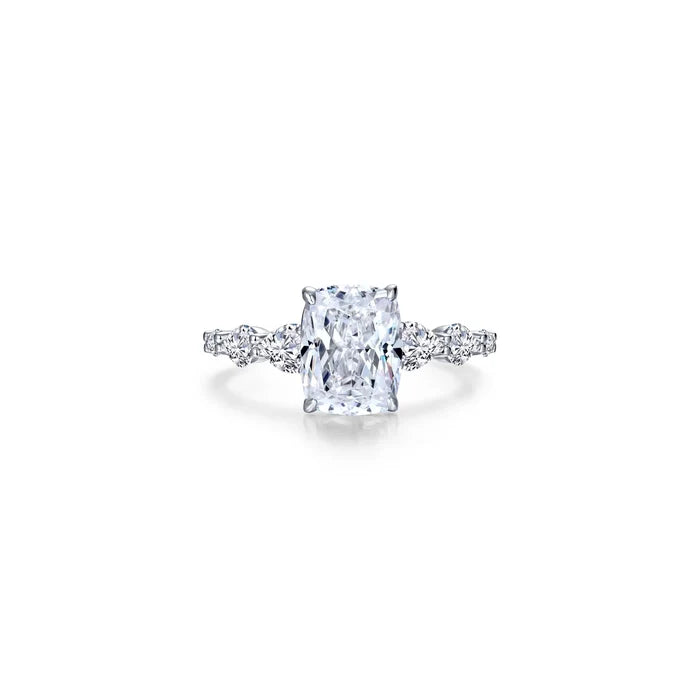 Lafonn 4.81 CTW Cushion-Cut Solitaire Ring