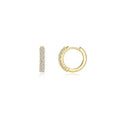 Lafonn Alexa Huggie Earrings in Gold