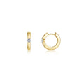 Lafonn Ella Huggie Earrings in Gold