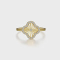 Lafonn Golden Clover Ring
