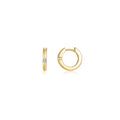 Lafonn Kate Huggie Earrings in Gold