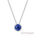 Lafonn Spetember Birthstone Necklace