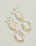 Lagoon Earrings Crystal