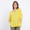 LAURINA SHORT SLEEVED JUMPER (YELLOW)