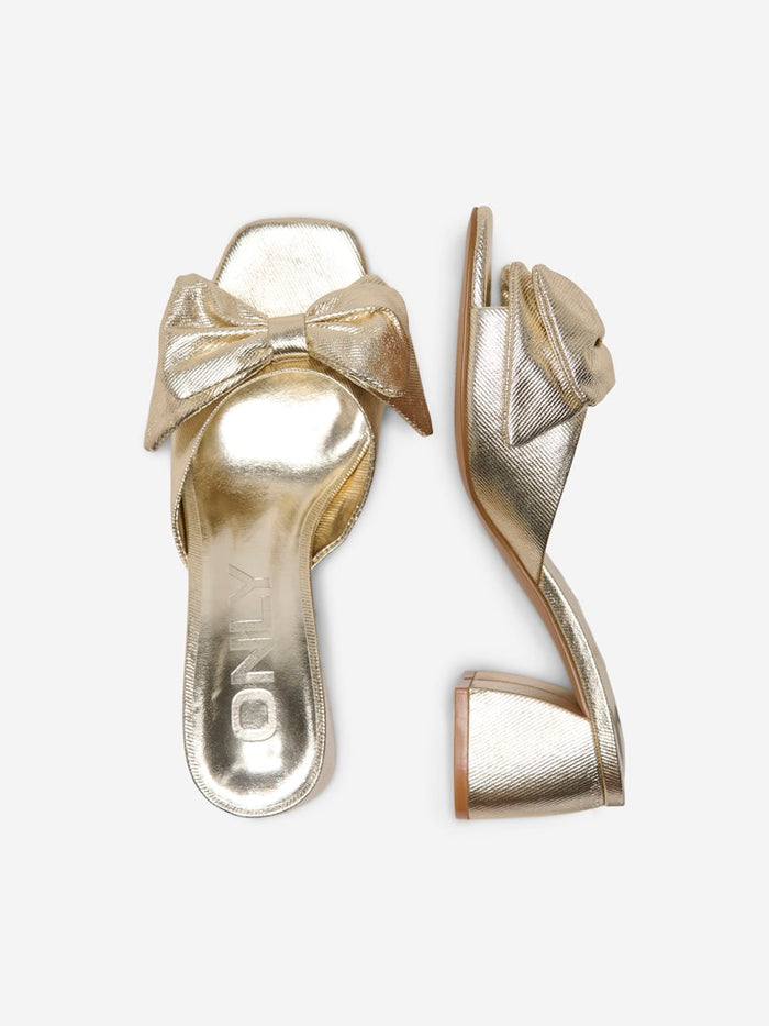 Laval Block Heel Sandal (Gold)