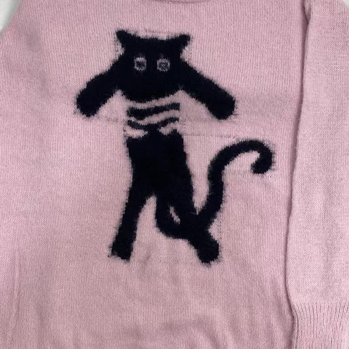 Lazy Style Loose Knit Sweater