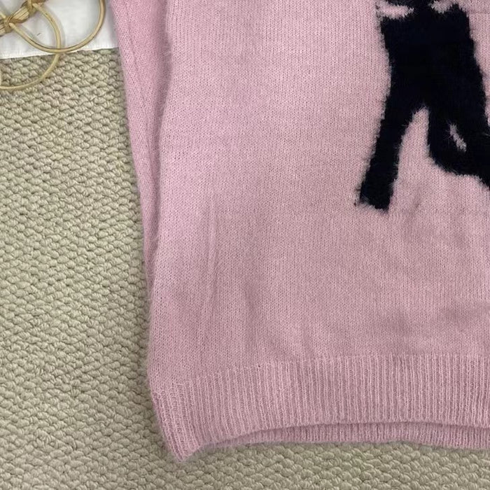 Lazy Style Loose Knit Sweater