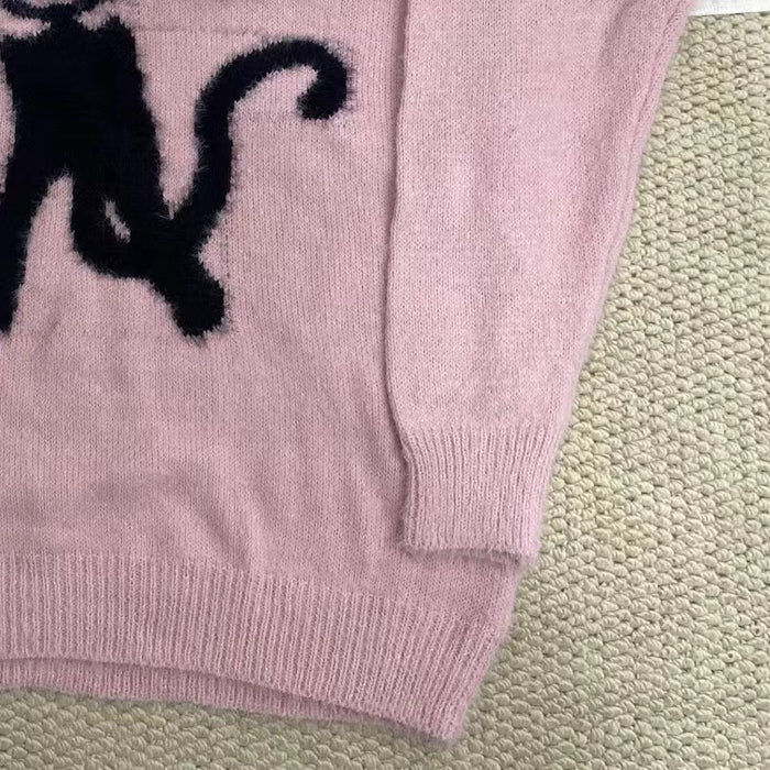 Lazy Style Loose Knit Sweater
