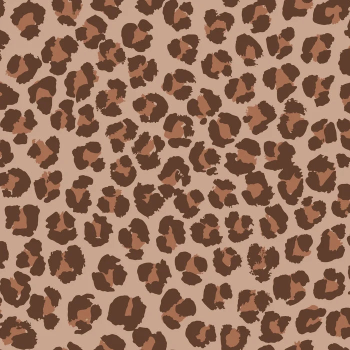 Leopard Spots Brown Big - Family Fabrics B.V.