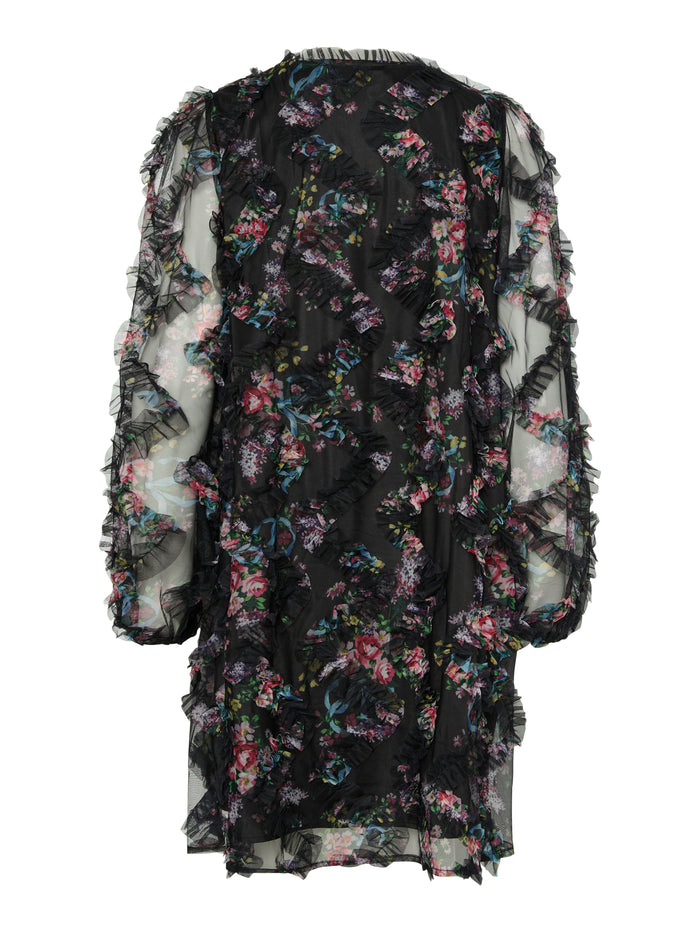 Lesley Short Dress (Black)