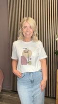 Libby Graphic T-Shirt (Snow White/Face)