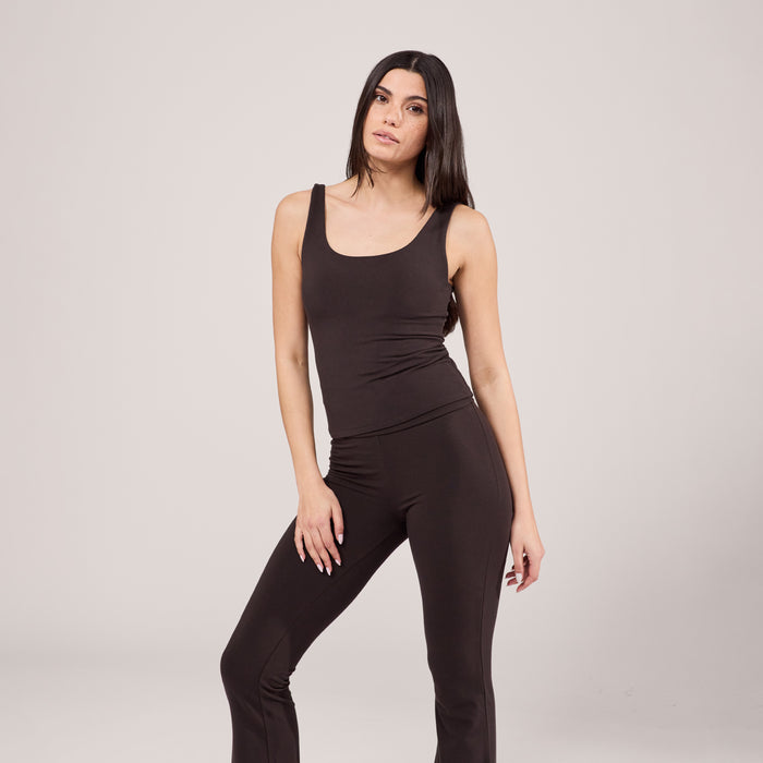 Lightweight Everyday Tank Top - Black Coffee