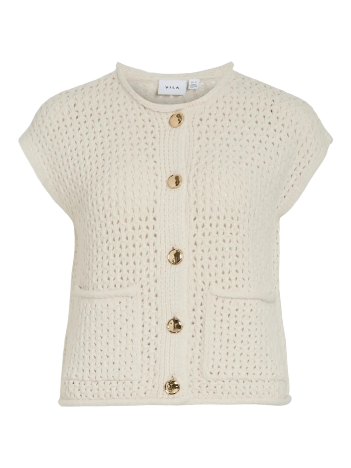 Liliana Knit Waistcoat (Birch)