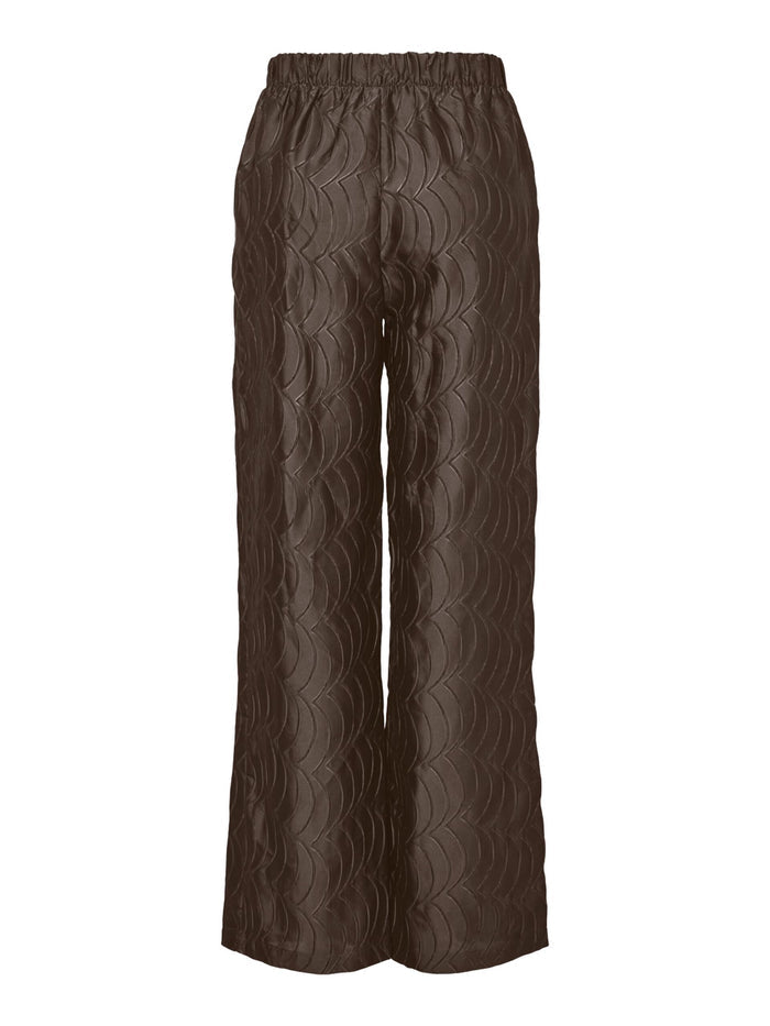 Limo Wide Leg Pants (Chocolate Brown)