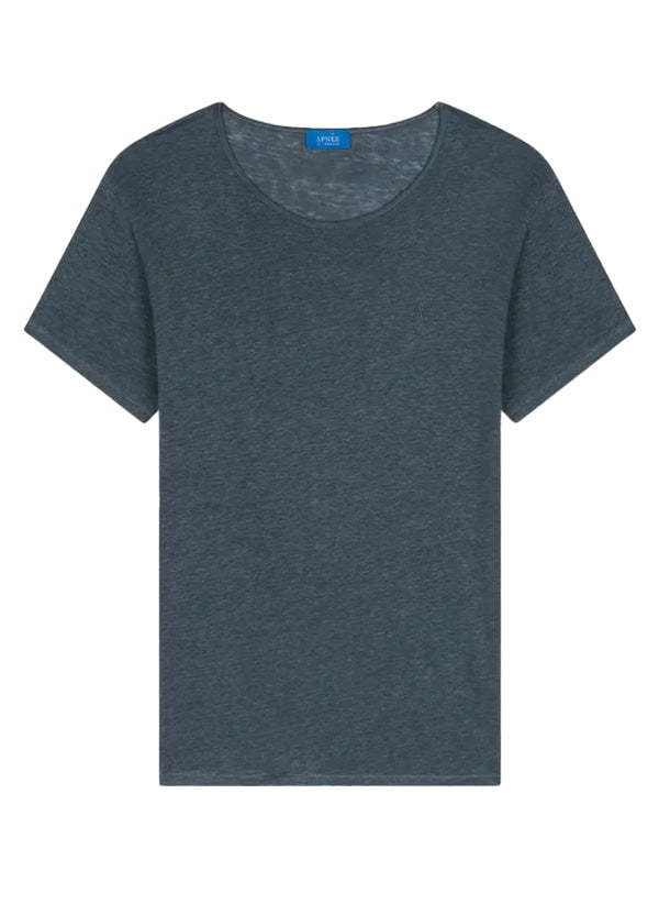 T-shirts Apnée Linen T - Shirt Balsam Green Apoella