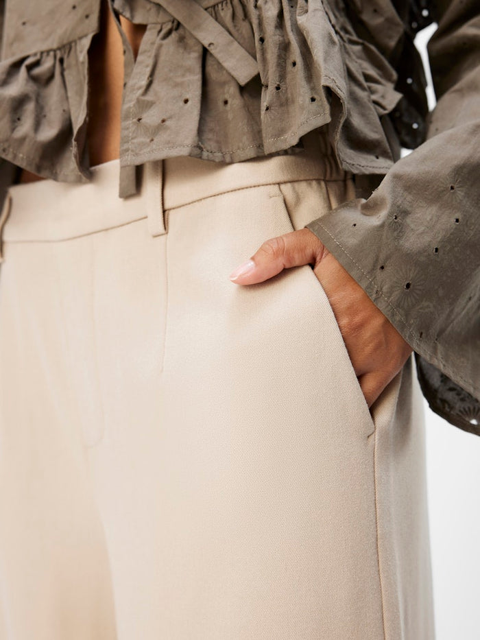 Lissey Wide Leg Pants (Humus)