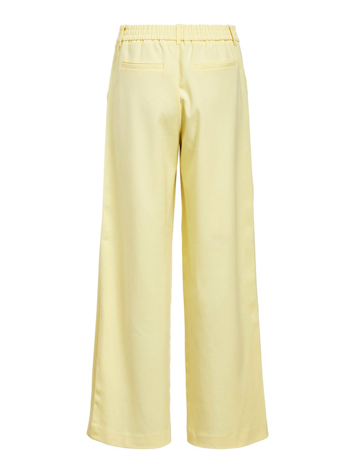 Lissey Wide Leg Pants (Lemon)