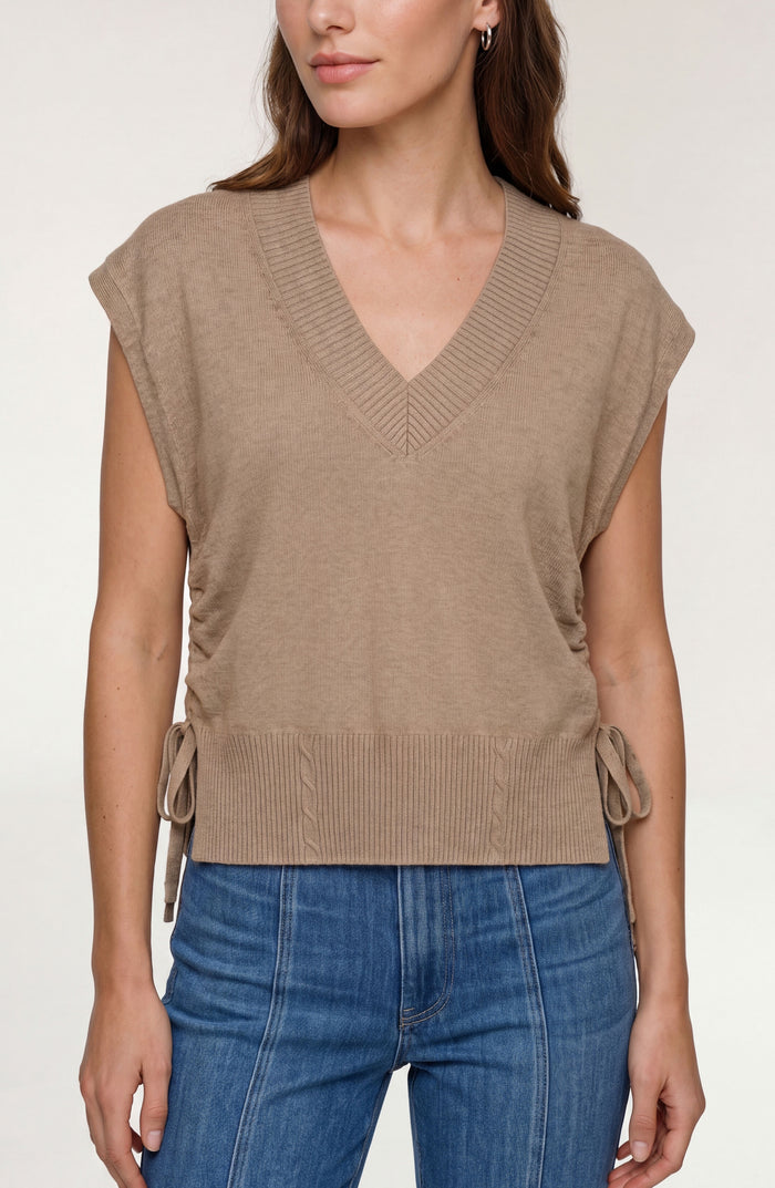 Liverpool Dolman Popover in Harvest Khaki