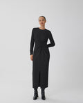 Lucia Midi Dress (Black Beauty)
