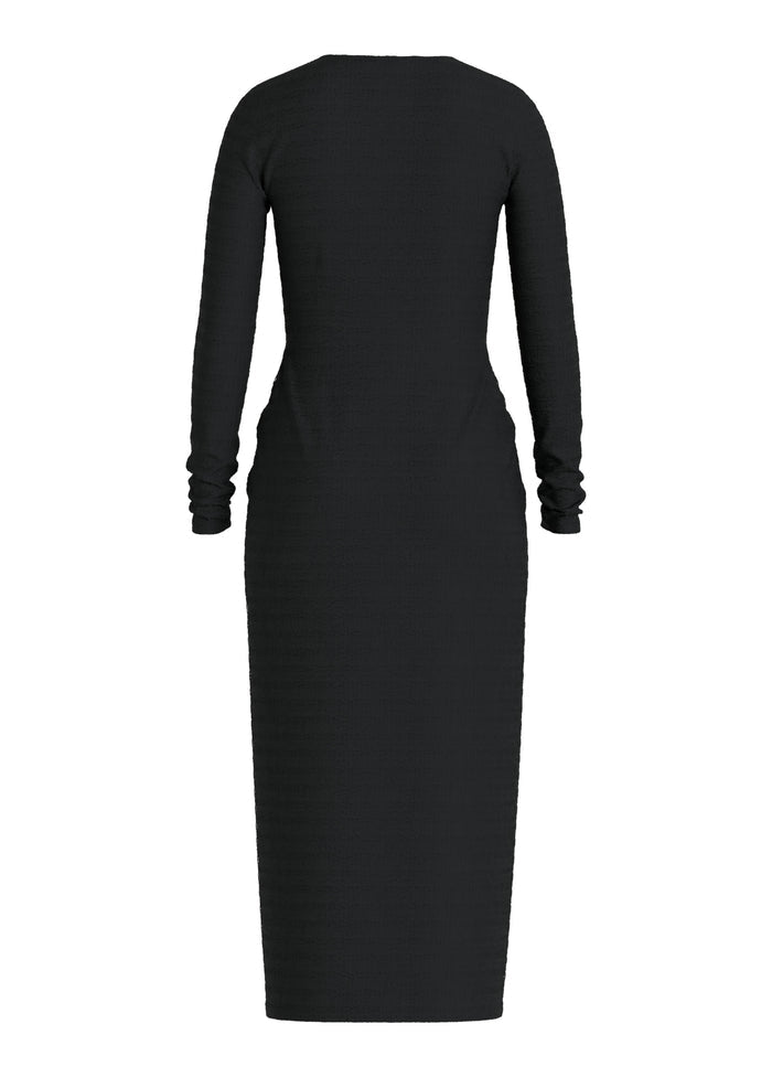 Lucia Midi Dress (Black Beauty)
