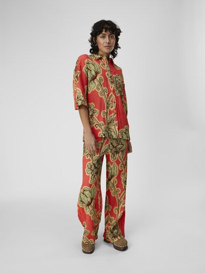 LYLA H/W PANTS (GEORGIA PEACH/FLOWER)