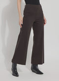 Lysse Erin Hi Waist Wide Leg Denim in Double Espresso