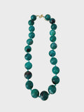 Mabry Teal Beaded Necklace