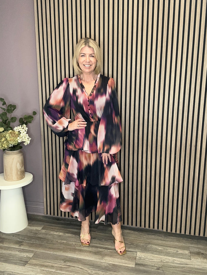 Maddie Dress (Black/Mindy)