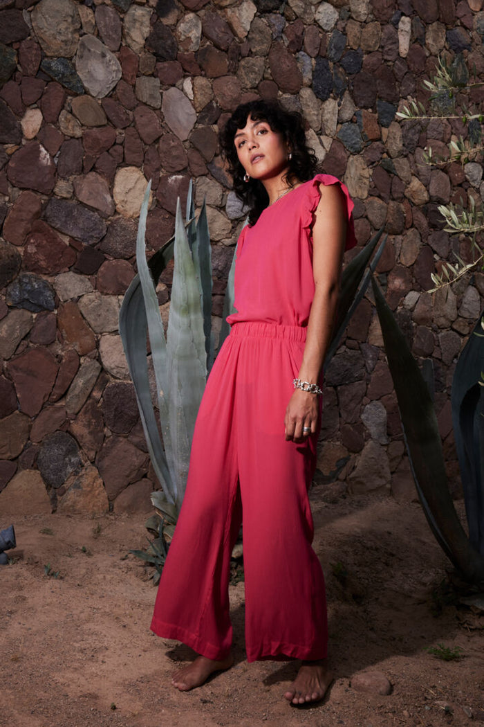 Marra Trousers (Love Potion/Cerise Pink)