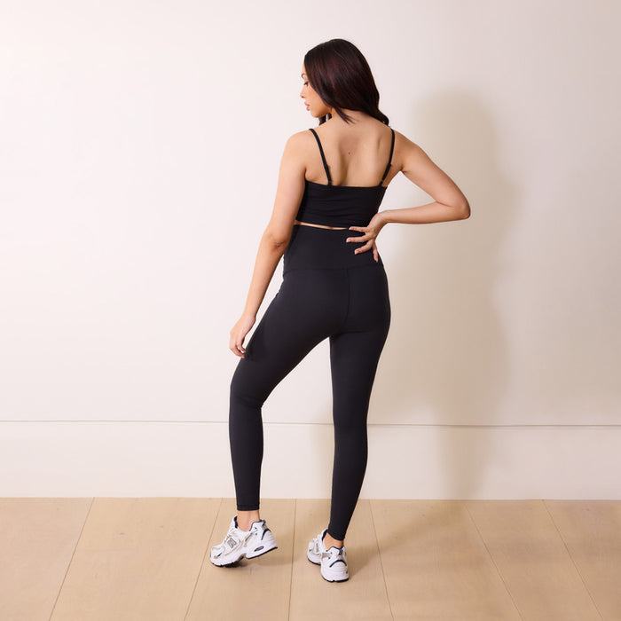 Maternity 24/7 Revitalise Leggings - Midnight Black
