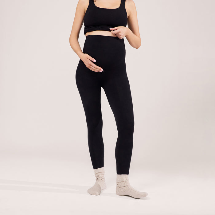 Maternity Lightweight Everyday Leggings - Black