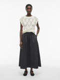 Melissa High Waisted Maxi Skirt (Meteorite)