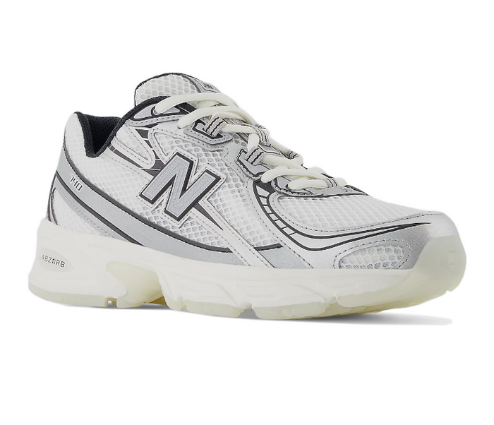 Mens New Balance 740 (White/Reflective Silver)
